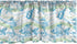 Ambesonne Nautical Window Valance 54" X 18" Marine Ocean Pattern Curtain for Kitchen Bedroom Decor, Mint Blue
