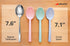 Plastic Spoon Portable Cereal, Soup, Porridge, Spoons Reusable Dinner Scoops for Home Kitchen Buffet Restaurant Flatware | Made in USA