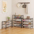 3-Tier 26.5-Inch Closet Adjustable Shoe Rack, Wide Metal Storage Organizer for Entryway, Heavy-Duty Stand for Shoes