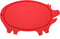 Linden Sweden Pig Shaped Cutting Board – Safe for Meat and Produce, Won’t Dull Knives – Slim, Lightweight Design Easy for Storage – Durable, Dishwasher-Safe, BPA-Free, Red