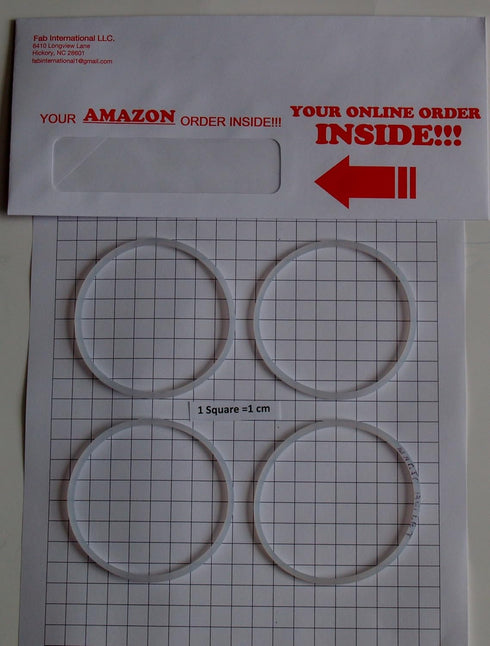 4 Replacement Gaskets, Compatible with Original Magic Bullet by 1st Choice
