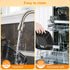 Springform Pan, 9.5" Non-Stick Cheesecake Baking Pan, Leak-Proof Bakeware with Removable Base