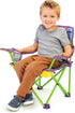 23, 60 lb Teenage Mutant Ninja Turtles Foldable Kids Chair Toddler Camping Chair with Safety Lock, Carry Bag