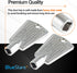 BlueStars 216702900 Metal Freezer Door Key - Compatible with Frigidaire & Kenmore Freezers - 2 Packs