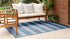 Unique Loom Outdoor Collection Area Rug - Anguilla (2' x 3' 1' Rectangle, Blue/ Ivory) by Unique Loom