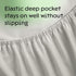 Niagara Waterproof Viscose Mattress Protector, Natural Bamboo, Twin 39x75, Breathable, Vinyl Free, Noiseless, Deep