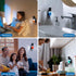 2 Pcs Wall Fragrance Plug with Night Light - Compatible with Bath and Body Works WallFlower Fragrance