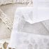 MYSTIC-HOME Sheer Curtains White 45 Inch Length, Set of 2 Rod Pocket Voile Drapes for Living Room, Bedroom