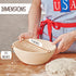Superbaking Banneton Bread Proofing Basket, 9 Inch Round Sourdough Starter Kit, Bread Baking Supplies Tools