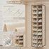 Pcaelin Closet 20 Closet Hanging Shoe Organizer for - Wider Sections Shoe Storage Rack, Sturdy Shoe Shelves Holder