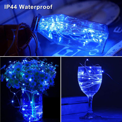 Blingstar USB Powered Fairy Lights, 2 Pack 33Ft 100 LED Mini String Lights for Decoration