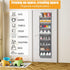16-24 Closet Storage(1 Pack KYEVIS Over The Door Shoe Organizer Storage Fit Pairs Hanging Shoe Rack Organiser for Door