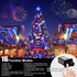 99ft 300LED 16 4th LAMPHOME Red White and Blue Patriotic String Lights, Modes Red White Blue LED Lights Plug