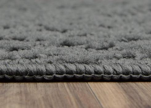 Garland Rug Ivy Vine Rug Mat, 24 in x 40 in, Cinder Gray