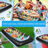 Ice Buffet Serving Tray Drink Cooler with Drain Plug, Inflatable Ice Serving Buffet Bar for Parties Food 52 x 24 x 5''