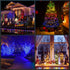 2 Pack WS2812B 33FT IP65 Smart Fairy String Lights USB Bluetooth Twinkle with Timer and Remote, Music Sync Funny Modes