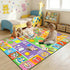 Kid Rug ABC Rugs for Playroom, Alphabet Rug for Bedroom Educational Learn