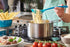 Set of 2 Slotted Serving Spoons, Heat-Resistant for Draining and Serving Vegetables, Pasta, Dishwasher Safe