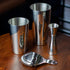 Professional Bartending Kit: Weighted Boston Shaker Tins, Hawthorne Strainer, and Japanese Jigger Cocktail Shaker Set