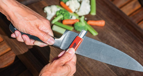 Micro 100 KS-1 Speedy Sharp Knife Sharpener, Orange