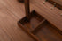Wood Entryway Tabletop Key Holder Rack, Rustic Burnt Decorative Organizer with Storage Tray and Brass Tone Hooks