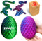 Dimili 2 Pack 12 inch 3D Printed Mystery Dragon Egg, Extra Large Dragon