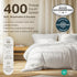 Set, 400 Count Set California Design Den Soft Cotton Full Size Bed Sheets Thread Good Housekeeping Award Winner, Silky