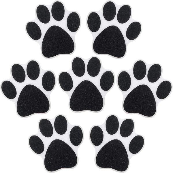 Mudder 20 Pcs Non Slip Bathtub Stickers, Shower Floor Safety Adhesive Paw Decals for Tubs, Anti Slip Applique