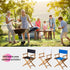 2 Set Stick,21.2" 16.1" W/21.2X 7.8 Director Chair Canvas Replacement with Wood L x Portable Replacement Cover Canvas