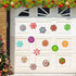 JULMELON 22 Pcs Christmas Candy Magnets, Refrigerator Car Magnets for Holiday DIY Decorations