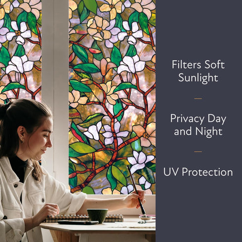 artscape Magnolia Window Film, 24" x 36"