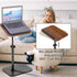 Wioxewi (15.7"x11.8") 360 Sofa Tray Table - Folding Swivel Laptop Desk for Couch, Bed, Recliner, Portable Multi-Angle