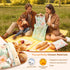 Nobineck 2 Pack 2 Beeswax Bread Bags for Homemade Bread, Includes Wraps, Reusable Organic Cotton Storage for Sourdough
