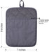 100% Cotton with Silicone Kitchen Pot Holder - Heat Resistant Coaster Potholder Oven Mitts Set of 2, Grey