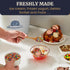 4Qt EIM350 Frozen 4Qt 50W, Elite Gourmet Electric Ice Cream Maker Delicious Homemade Ice Cream, Gelato, Sorbet, Yogurt