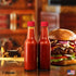 CROSS HOMES 3oz Woozy 30) Hot Sauce Bottles, Empty Clear Glass Bottles with Shrink Capsules, Small Wine Bottle