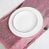 JYFLZQ Rose Pink Sequin Table Runner 12" x 72", Sparkly Pink Metallic Glitter Sequin Runner for Birthday Party