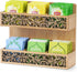 QILICHZ Tea Bag Holder - Wall Mounted Organizer for Tea Bags, Table or Wall Tea Holder