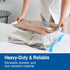 5 Pack Small Vacuum Storage Bags for Comforters, Blankets & Clothes, Vacuum Sealed Compression Bags