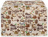 Coffee Cup Patterns 2 Slice Toaster Cover, Wide Slot Dust Cover Universal for Most Microwave Toaster Oven