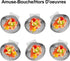 Outset Grillable Shells - Set of 12 All Purpose Grillable Stainless Steel Sea Shells