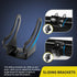 Nilight 2PCS Mounting Base Bracket for LED Light Bar Slide Mount Bracket, 2 Years Warranty (90034B), Black
