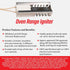 Gas Range Oven Igniter Replacement, Surface Igniter’s 12400035