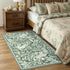 3x5, Lahome Nadine Rabbit Entryway Rug Soft Animal Washable Area Rug for Bedroom Nursery, Vintage Forest Woodland Print