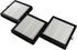 HQRP 3-Pack HEPA Filters for Afloia (AQ8/Q8), Honati, Hysure Q7, Tenergy Sorbi 2-in-1 Air Purifier