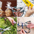 Kitchen Shears & Cooking Scissors, Professional Stainless Steel Sharp Blades for Food, Meat, Poultry