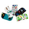 Gina's Soft Cloth Shop 1 Ply Printed Flannel Little Wipes, 8x8 Inches, Set of 5, Made in the USA