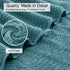 8 Set-2 Sheets,2 Towels,4 Washcloths-600GSM Piece Oversized Turquoise Bath Towel Extra Large Bath Towel Hand Soft