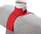 HIT PRODUCTS CouchCoaster - Original & Patented Armrest Couch Cup Holder, Rosso