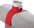 HIT PRODUCTS CouchCoaster - Original & Patented Armrest Couch Cup Holder, Rosso